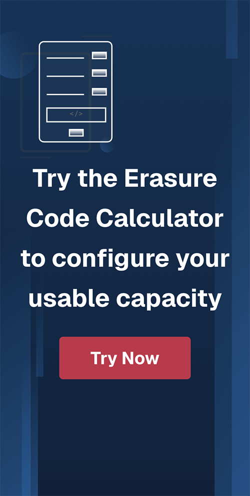 Erasure Code Calculator