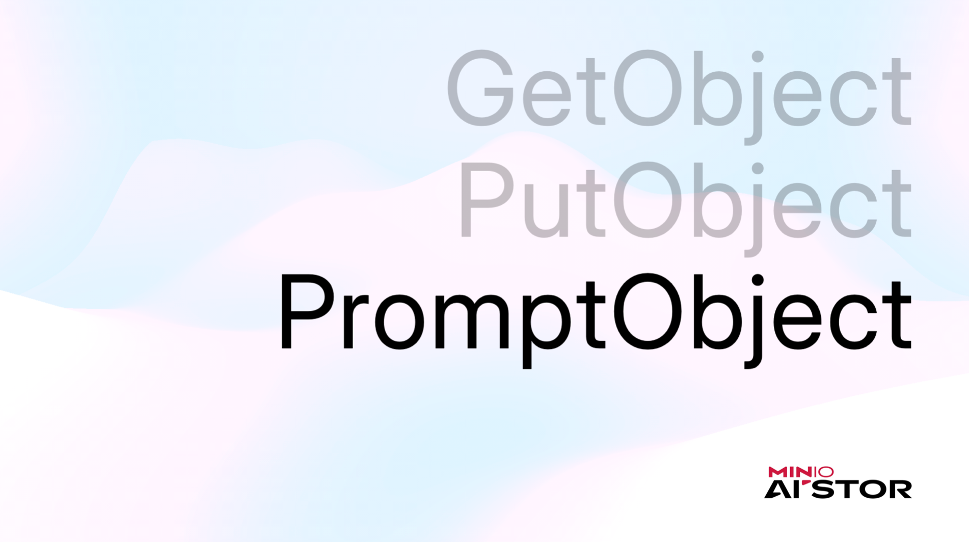 GET, PUT, and now, PROMPT.