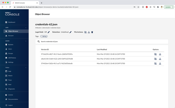 Announcing the MinIO Kubernetes Operator and Operator Console
