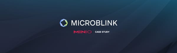 Microblink: Repatriating Compute and Storage with MinIO