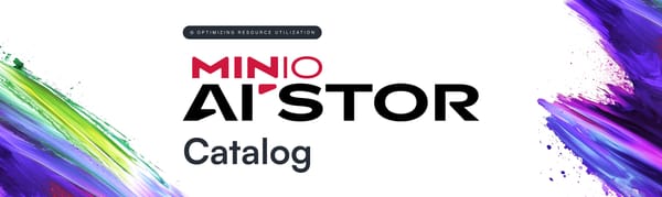 Optimizing Resource Utilization with MinIO Catalog